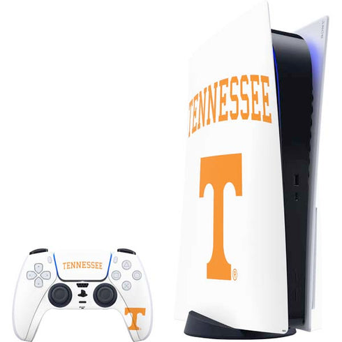 University of Tennessee-Knoxville Collegiate Text PlayStation PS5 Skins